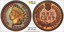 1886 1C Type 2 MS64RB