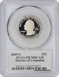2009-S 25C District of Columbia PR70DCAM