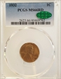 1932 1C MS66RD