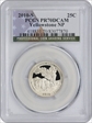 2010-S 25C Yellowstone NP PR70DCAM