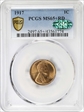 1917 1C MS65+ RD