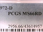 1972-D 1C MS66RD