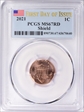 2021 1C Shield First Day of Issue MS67RD