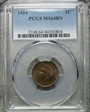 1884 1C MS64BN