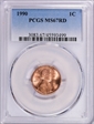 1990 1C MS67RD