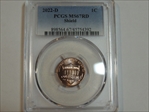 2022-D 1C Shield MS67RD