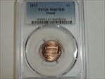 2011 1C Shield MS67RD