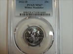 2022-D 25C Wilma Mankiller MS67