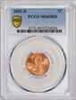 2002-D 1C MS69RD