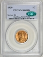 1930 1C MS66RD