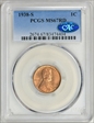 1938-S 1C MS67RD