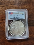 2010 $1 Silver Eagle First Strike MS70