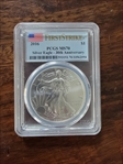 2016 $1 Silver Eagle Silver Eagle - 30th Anniversary First Strike MS70