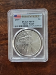 2019 $1 Silver Eagle First Strike MS70