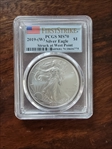 2019-(W) $1 Silver Eagle Struck at West Point First Strike MS70