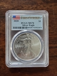 2020 $1 Silver Eagle First Strike MS70