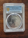 2021 $1 Peace Dollar 100th Anniversary MS69