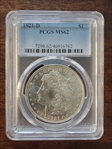1921-D $1 MS62