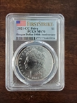 2021-CC Privy $1 Morgan Dollar 100th Anniversary First Strike MS70