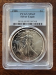 1988 $1 Silver Eagle MS69