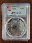 2024 $1 Morgan Dollar First Strike MS70