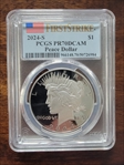 2024-S $1 Peace Dollar First Strike PR70DCAM