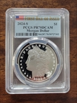 2024-S $1 Morgan Dollar First Day of Issue PR70DCAM