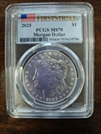 2025 $1 Morgan Dollar First Strike MS70
