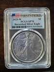 2025-W $1 Burnished Silver Eagle First Strike SP70