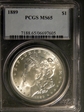 1889 $1 MS65