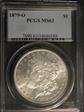 1879-O $1 MS63