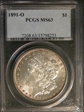 1891-O $1 MS63