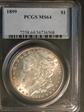 1899 $1 MS64