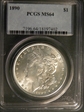 1890 $1 MS64