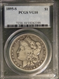 1895-S $1 VG10