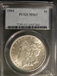 1904 $1 MS63