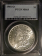 1901-O $1 MS65