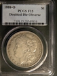 1888-O $1 Doubled Die Obverse F15