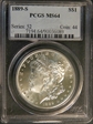 1889-S $1 MS64