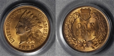 1888 1C MS65RD