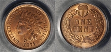 1871 1C MS64RD
