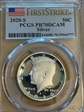 2020-S 50C Silver First Strike PR70DCAM