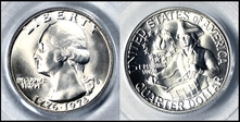 1976-S 25C Silver MS68