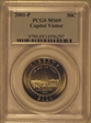 2001-P 50C Capitol Visitor MS69