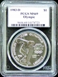 1983-D $1 Olympic MS69