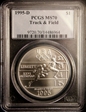 1995-D $1 Track & Field MS70