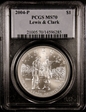 2004-P $1 Lewis & Clark MS70