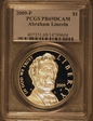 2009-P $1 Abraham Lincoln PR69DCAM