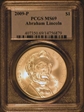 2009-P $1 Abraham Lincoln MS69