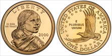2000-S SAC$1 PR69DCAM